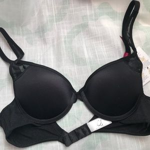 New Lisa Black Mesh Demi Bra - TLBC